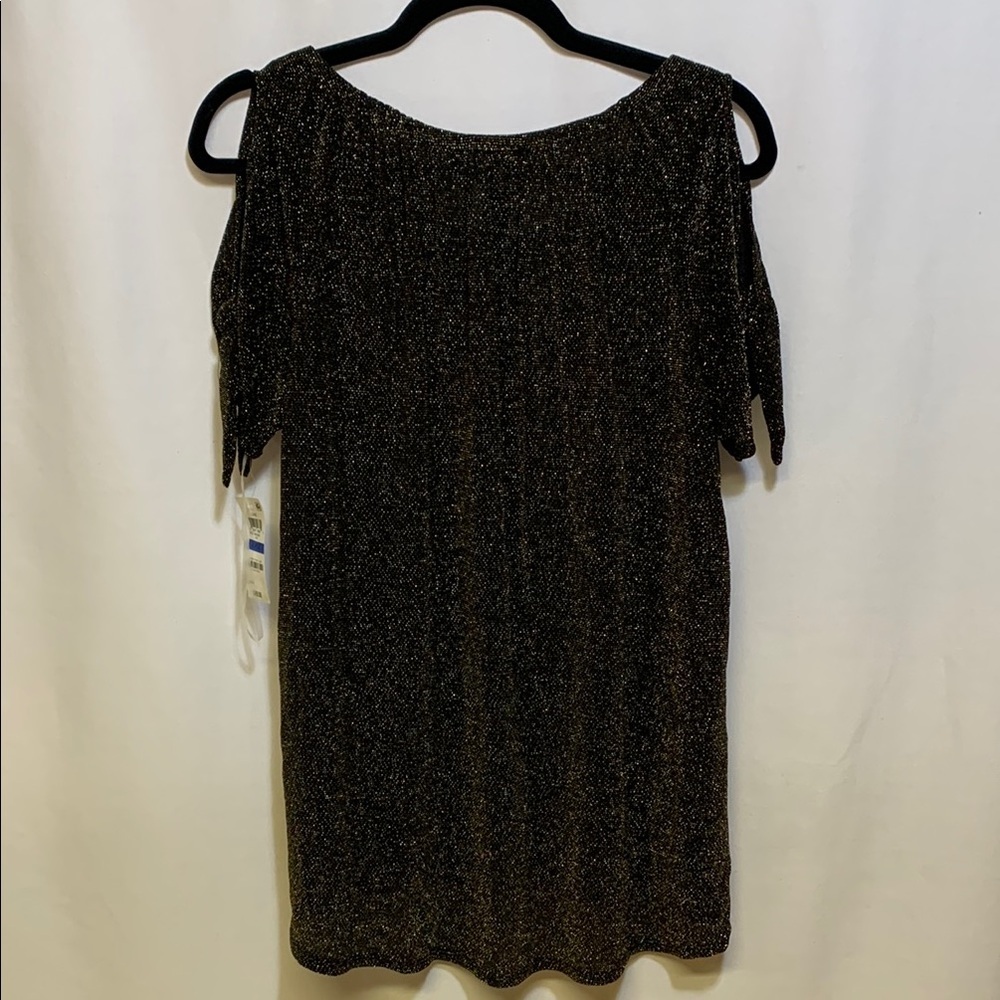 INC International Concepts Black Short Sleeve Blouse - Picture 5 of 5